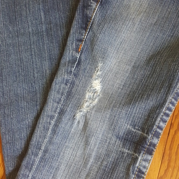 Bebe Distressed Jeans - Picture 6 of 8